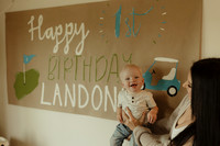 Landon's 1st Birthday Party